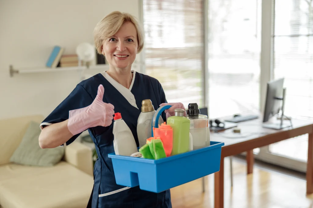 Professional maid services with reliable house cleaners providing cleaning services in Centennial Colorado home